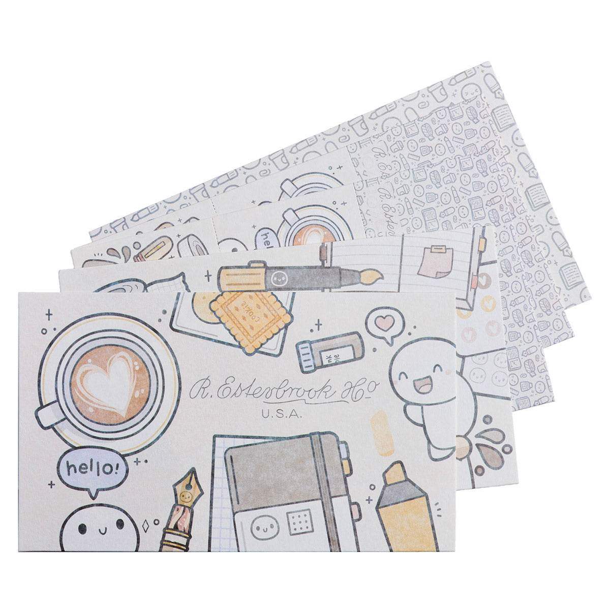 Esterbrook Blotter Paper - TheCoﬀeeMonsterzCO [Limited Edition] - 24Papershop