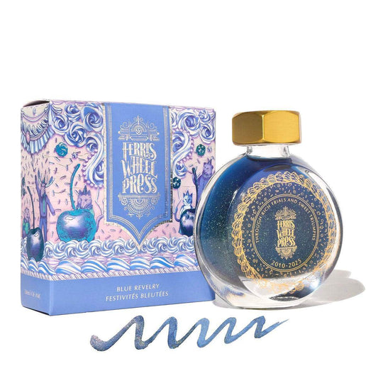 Ferris Wheel Press Inkt 38ml - Blue Revelry [Limited Edition] - 24Papershop