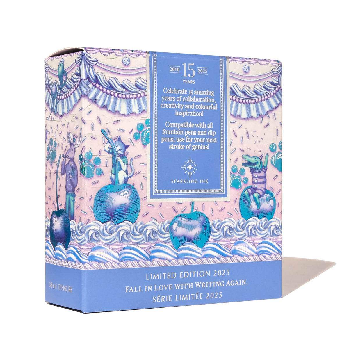 Ferris Wheel Press Inkt 38ml - Blue Revelry [Limited Edition] - 24Papershop