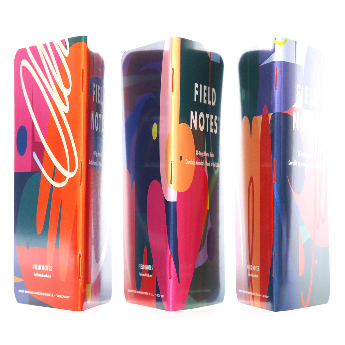 Field Notes Flora Limited Edition notitieboekje met kleurrijke, abstracte omslagontwerpen