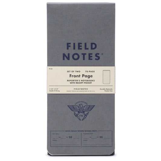 Field Notes Front Page - Ruled - 2-Pack