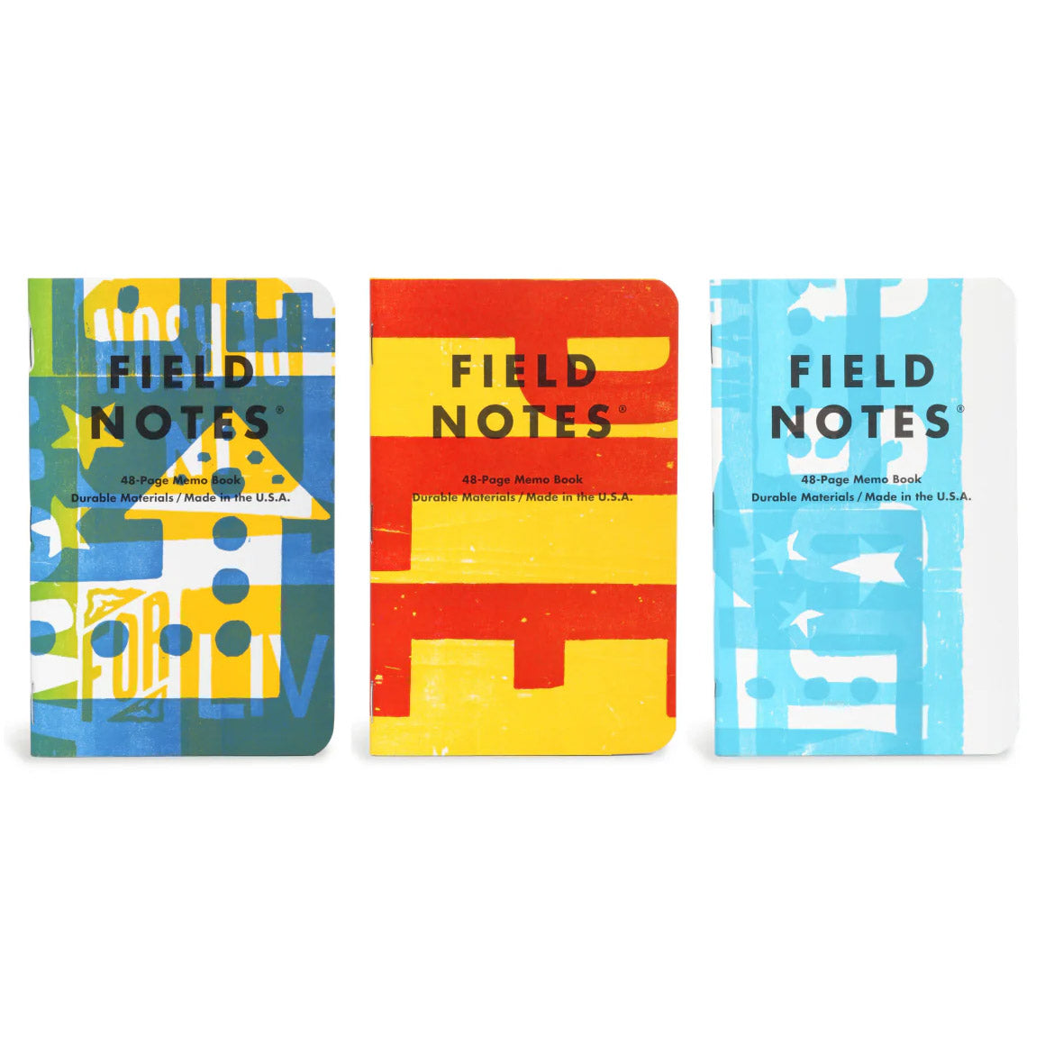 Field Notes Hatch Limited Edition notitieboekje met uniek letterpress omslagontwerp