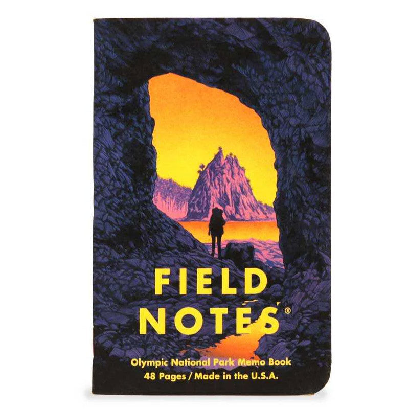 Field Notes National Parks Serie E – Denali, Cuyahoga Valley en Olympic limited edition