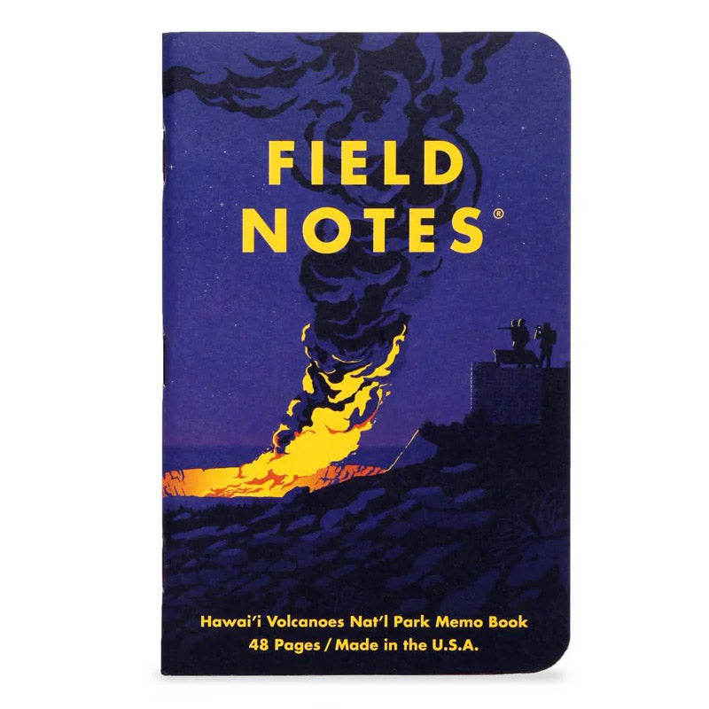 Field Notes National Parks Serie F – Glacier, Hawai‘i Volcanoes en Everglades kunstzinnige covers