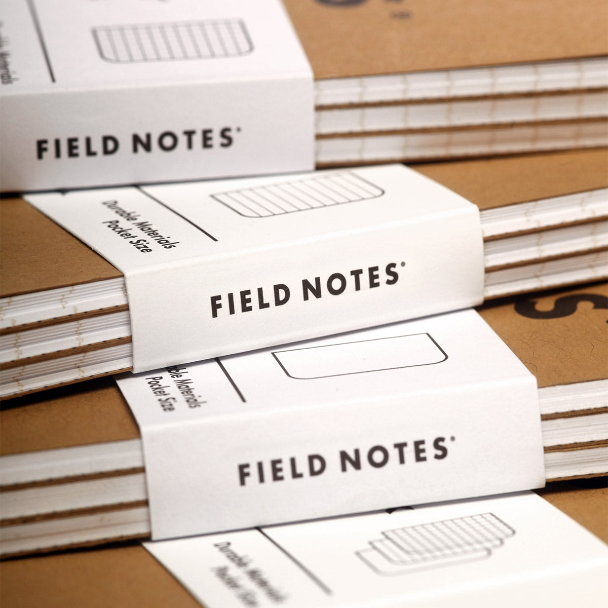 Field Notes Original Kraft Ruled Notitieboek - 3-Pack