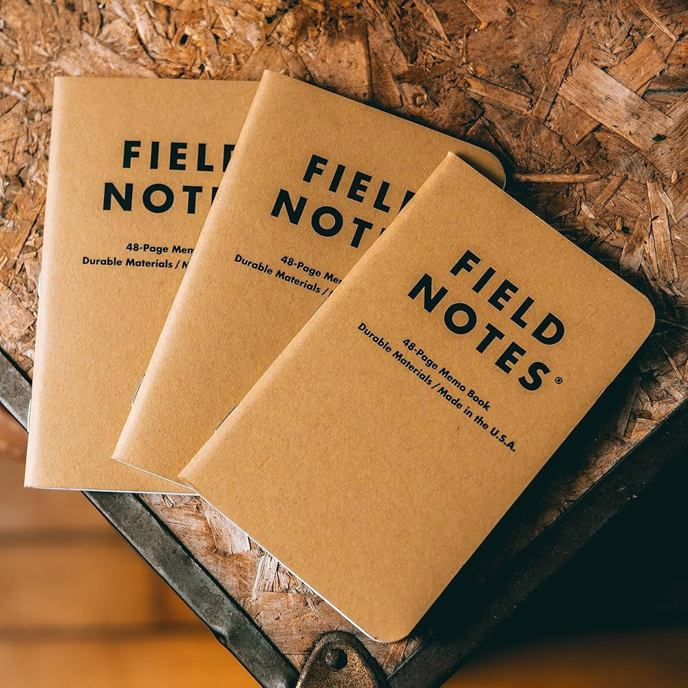 Field Notes Original Kraft Ruled Notitieboek - 3-Pack