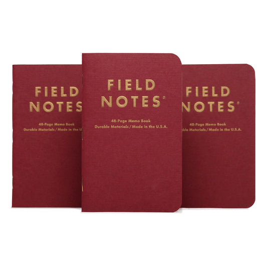 Field Notes Vintage Limited Edition notitieboekje met linnen textuur en gouden accenten