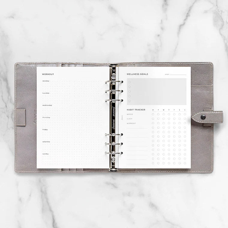 Filofax Organiser & Clipbook Navulling A5 - Wellness Planner