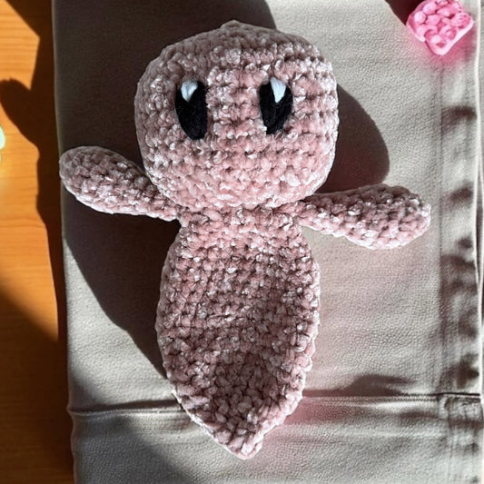 Knuffel Kleine Boe – Handgemaakt & Zacht - Pastel Bruin