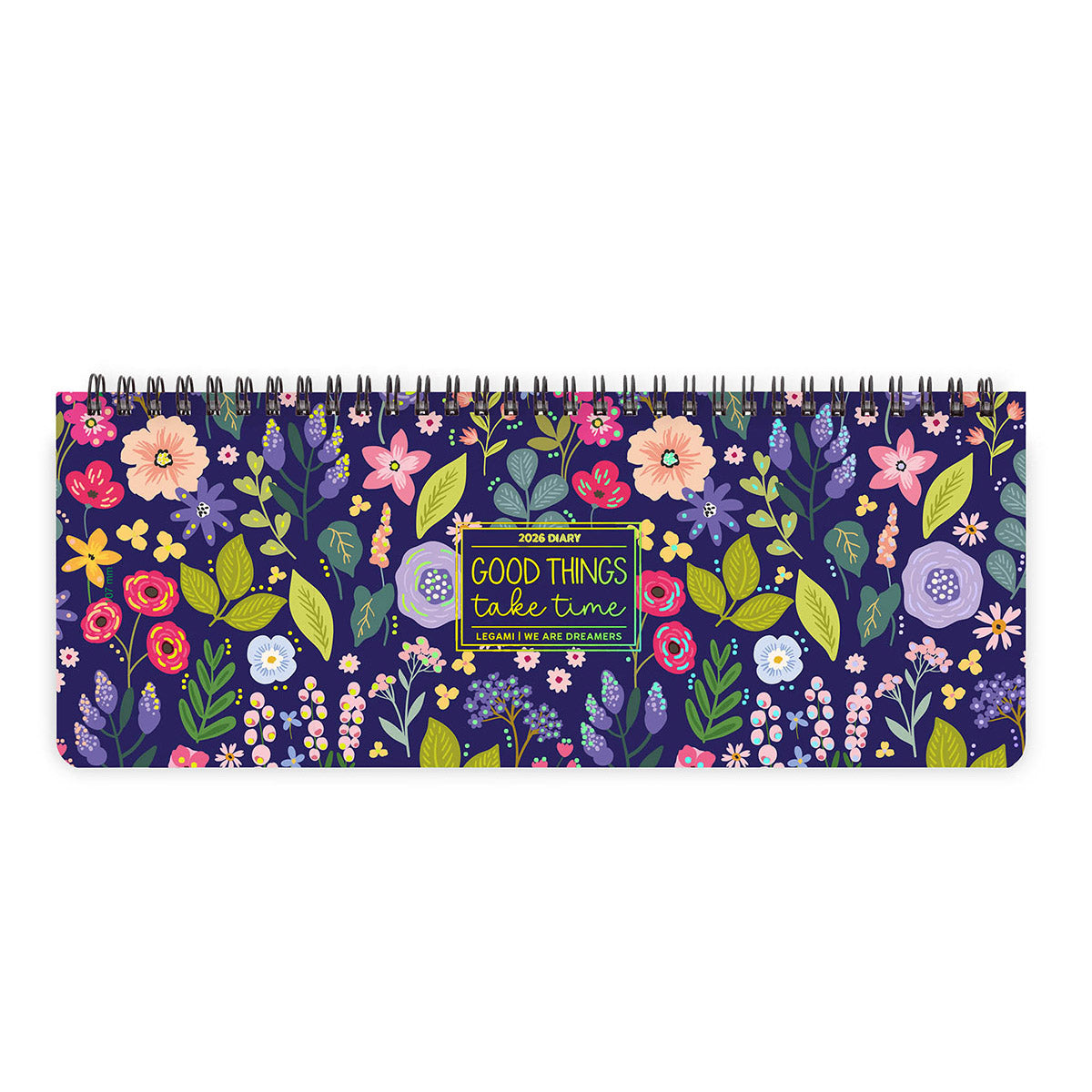 Legami Agenda 2026 Desk Planner - Flowers