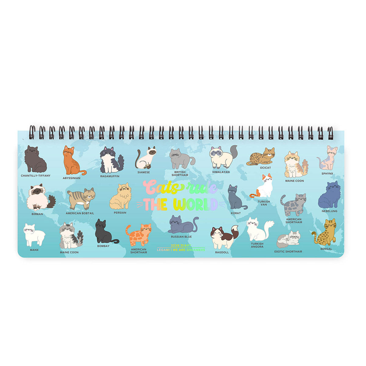 Legami Agenda 2026 Desk Planner - Kitty