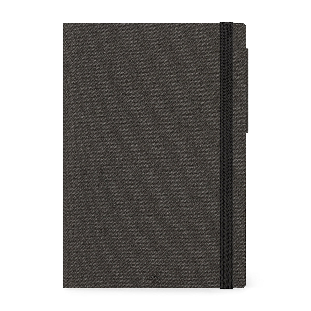 Legami Agenda 2026 Large - Deep Graphite - Voorkant van de agenda op een witte achtergrond