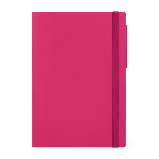 Legami Agenda 2026 Large - Raspberry - Voorkant van de agenda op een witte achtergrond