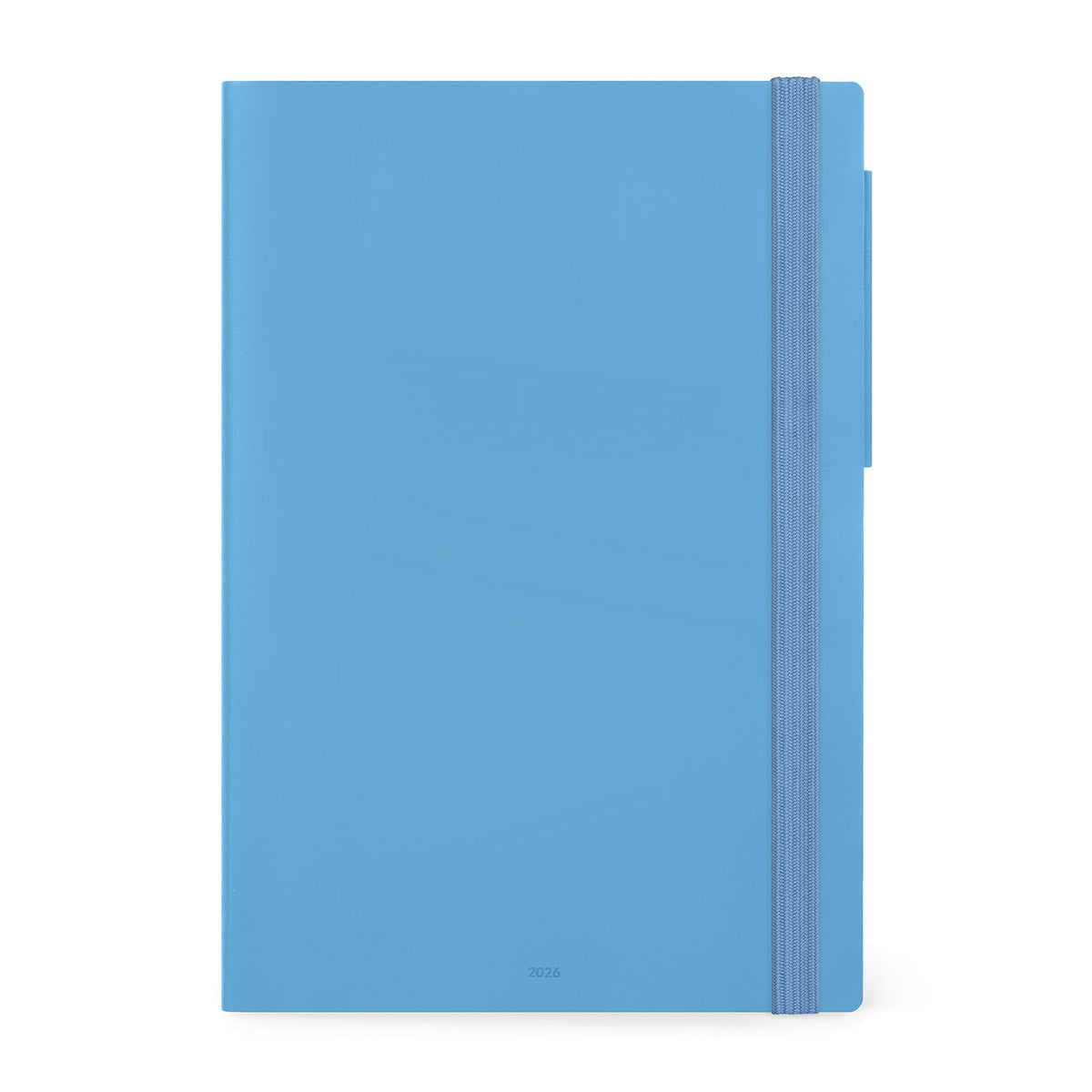 Legami Agenda 2026 Large - Retro Blue - Voorkant van de agenda op een witte achtergrond