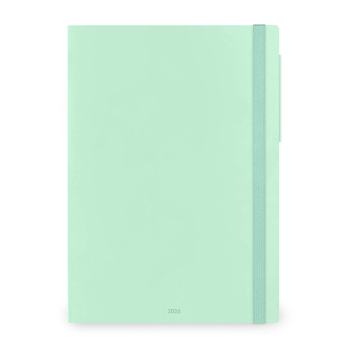 Legami Agenda 2026 Maxi - Pastel Mint - Voorkant op een witte achtergrond