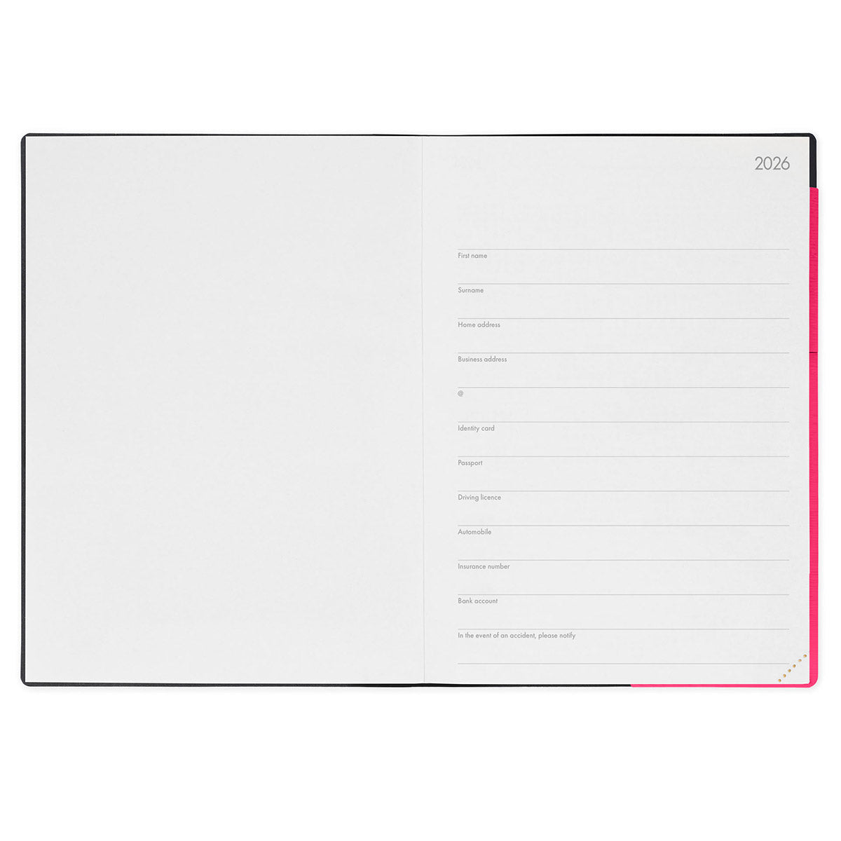 Legami Agenda 2026 Maxi - Raspberry