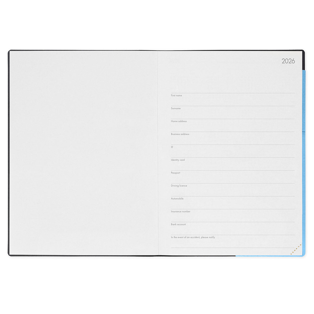 Legami Agenda 2026 Maxi - Retro Blue