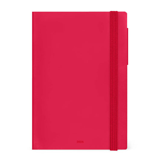 Legami Agenda 2026 Medium Week - Cherry Bomb - Voorkant van de agenda op een witte achtergrond