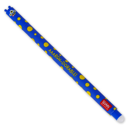 Legami Erasable Pen - Monster op een witte achtergrond
