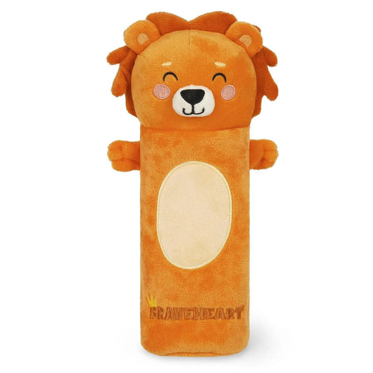 Legami Etui Super Soft - Lion - Op een witte achtergrond