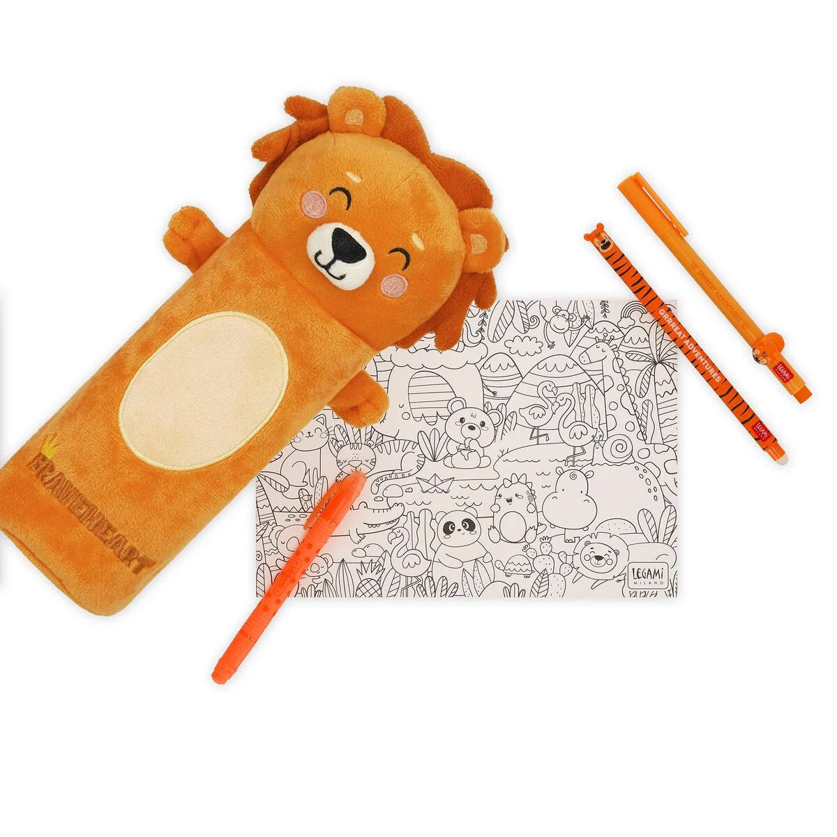 Legami Etui Super Soft - Lion - Sfeerfoto