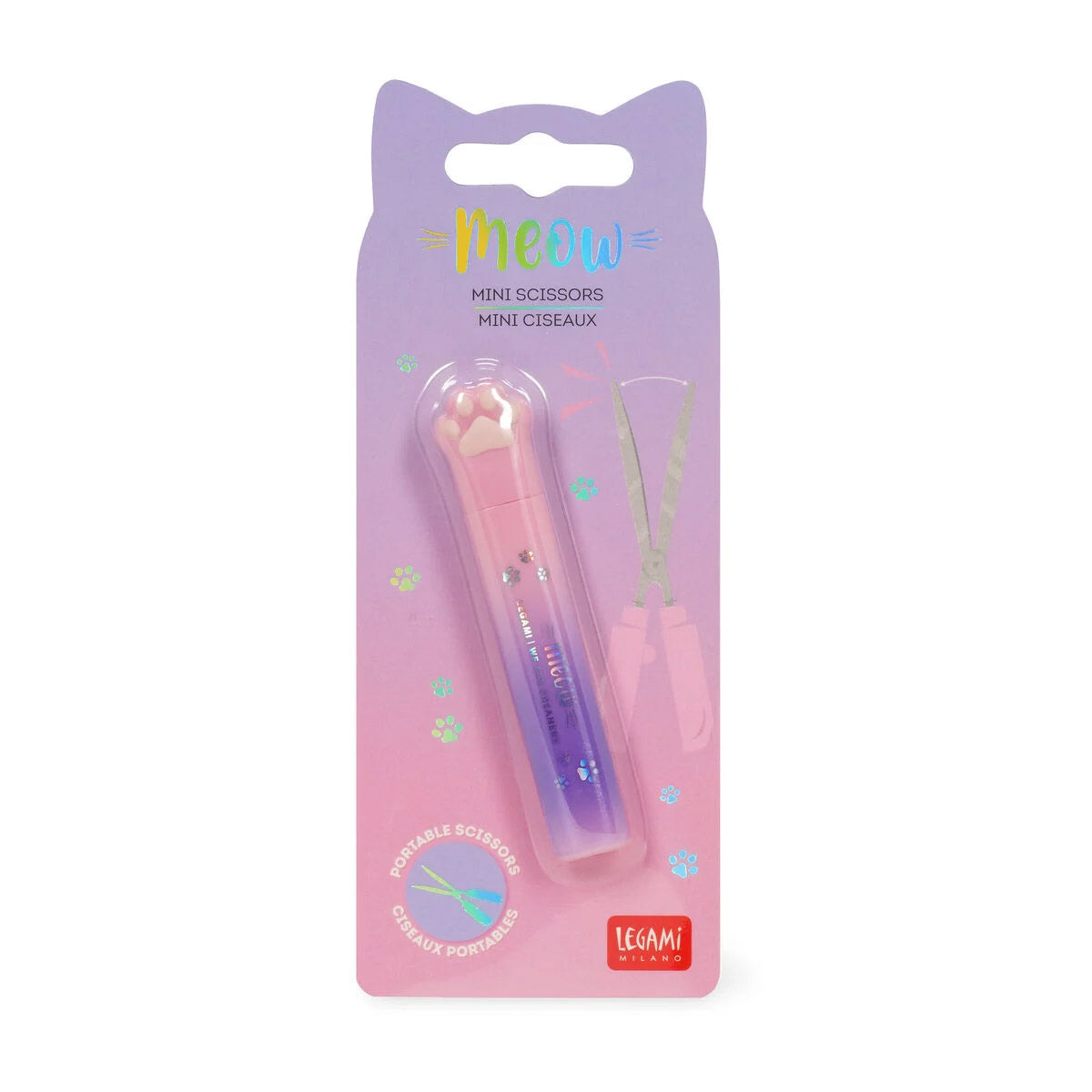 Legami Mini Schaar - Meow