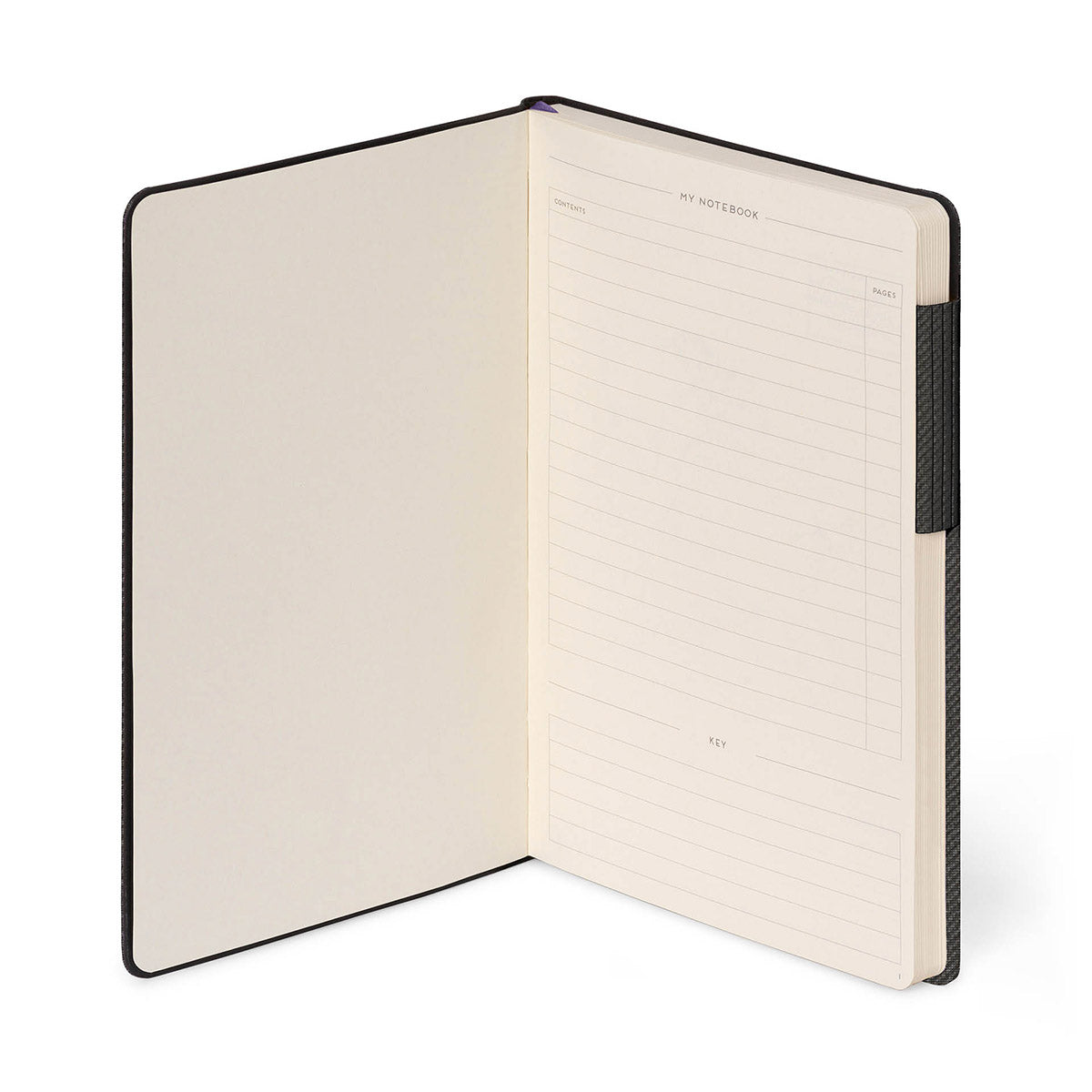 Legami My Notebook Deep Graphite - Inhoudspagina