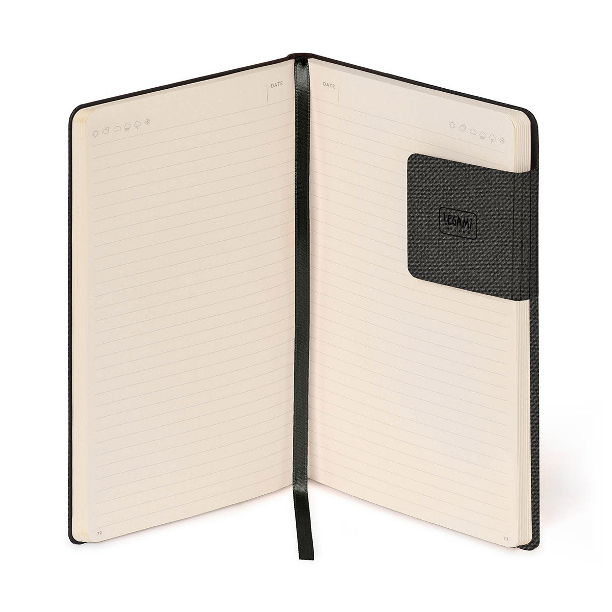 Legami My Notebook Deep Graphite - Gelinieerde Pagina