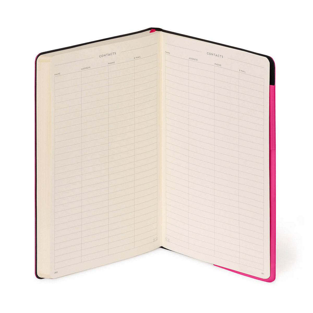 Legami My Notebook Raspberry - Contactlijsten