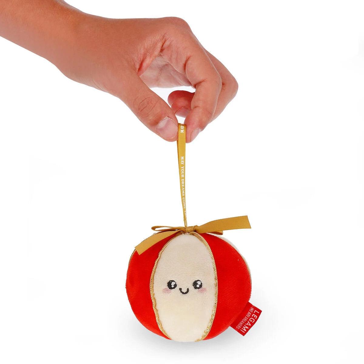 Legami Plush Christmas Decoration - Ball - Oh-Oh-Ohrnaments