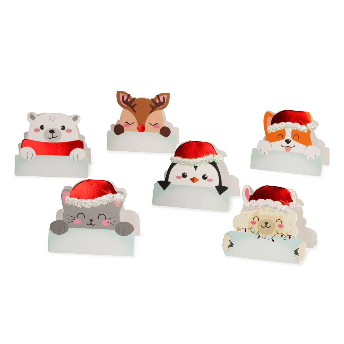 Legami Set of 12 Christmas Place Cards