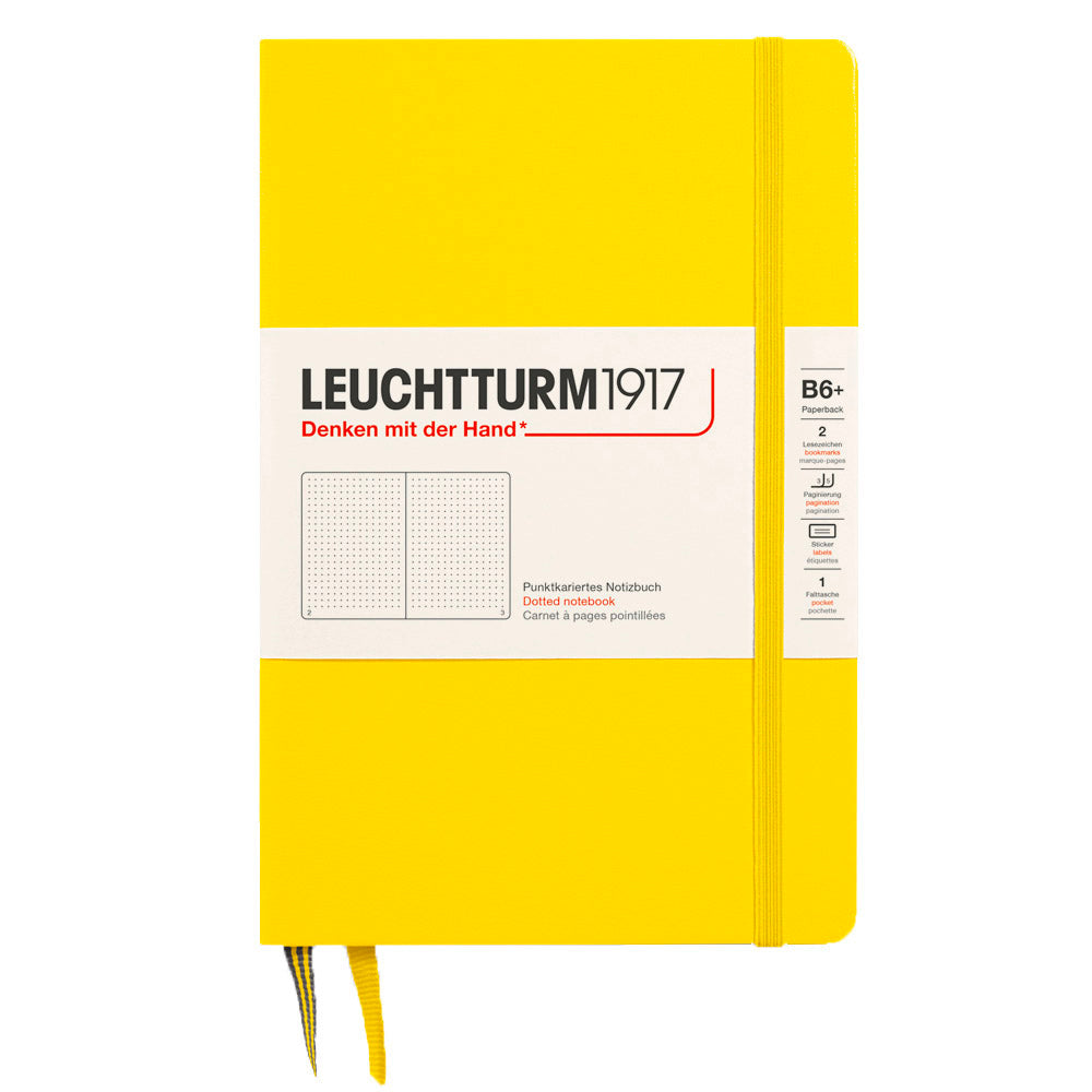 Leuchtturm1917 Slim B6+ Notitieboek Lemon