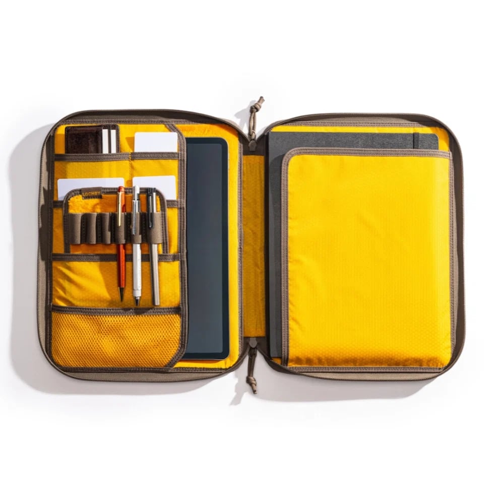 Lochby Daily Folio A4 - Brown - Inhoud
