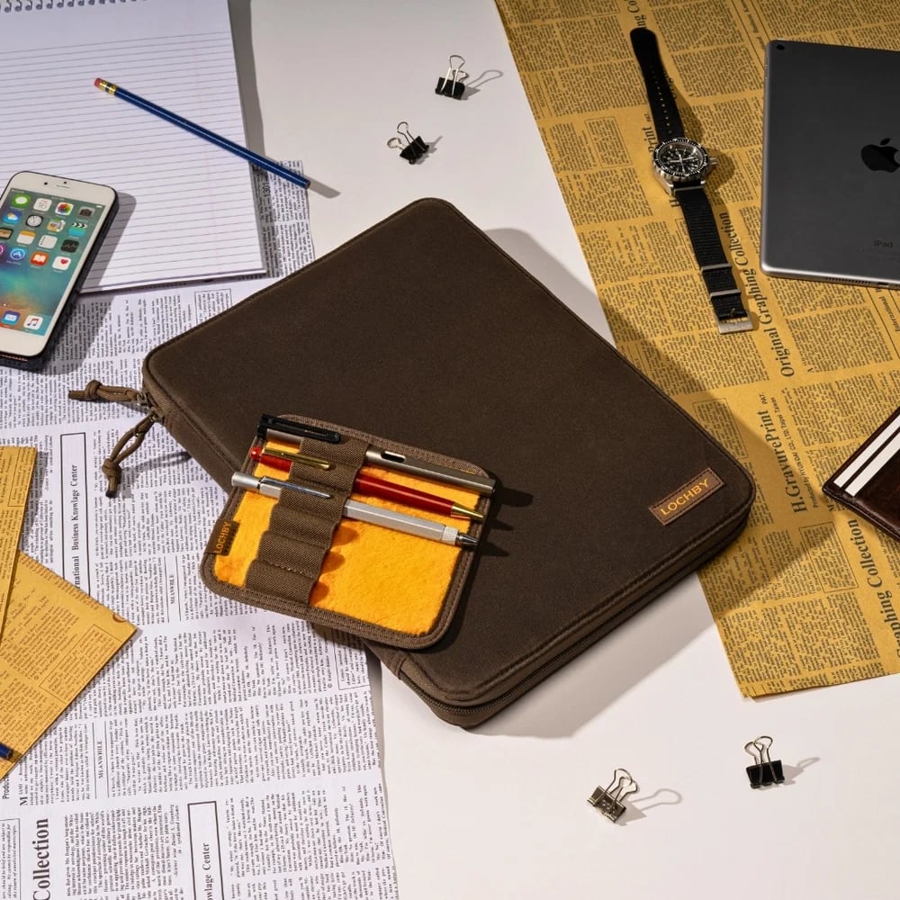 Lochby Daily Folio A4 - Brown - Sfeerfoto