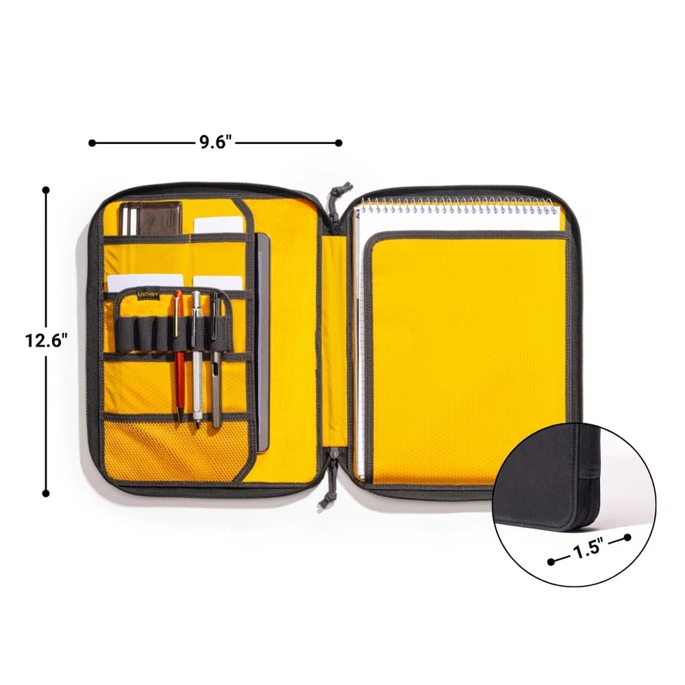 Lochby Daily Folio A4 - Bumblebee - Formaten