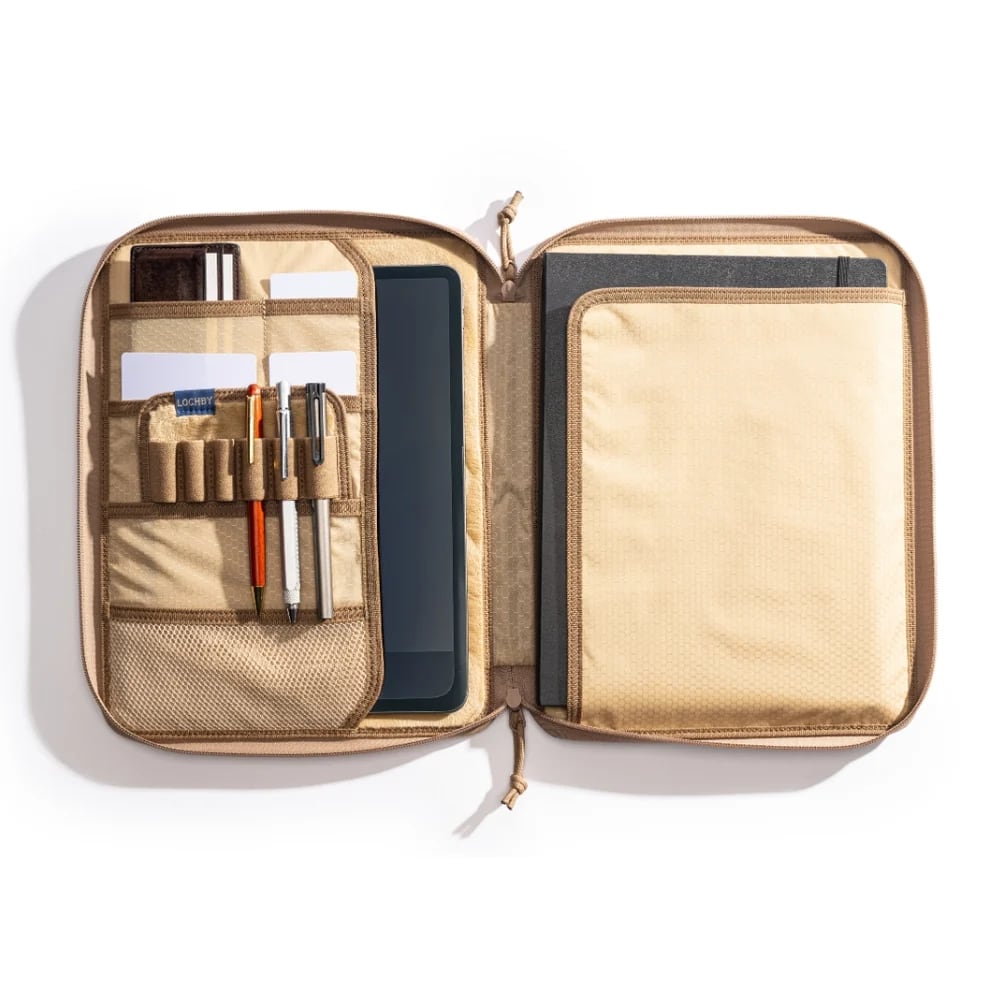 Lochby Daily Folio A4 - Harbor - Open Etui