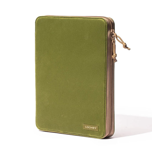 Lochby Daily Folio A4 - Olive - Voorkant
