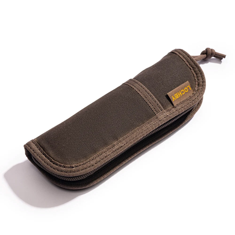 Lochby Duo Pen Pouch - Brown