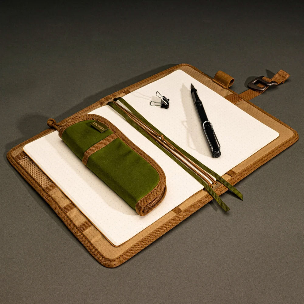 Lochby Duo Pen Pouch - Olive
