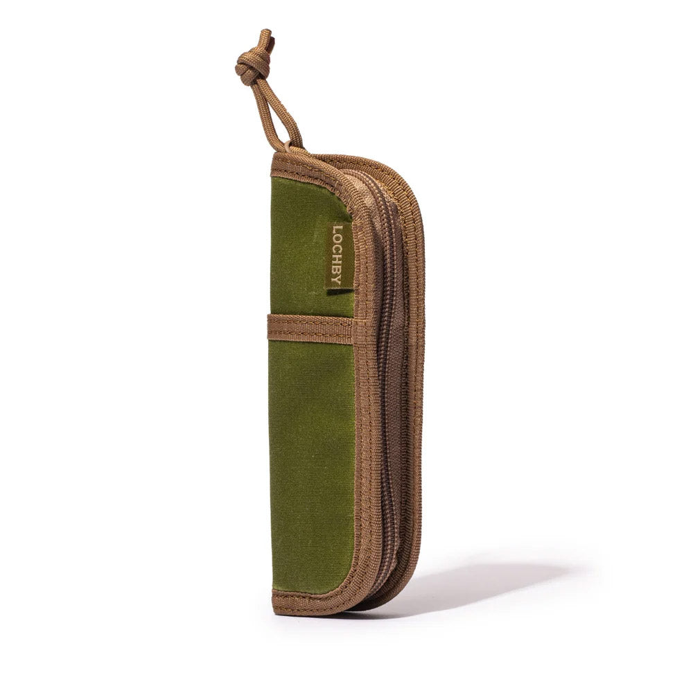 Lochby Duo Pen Pouch - Olive
