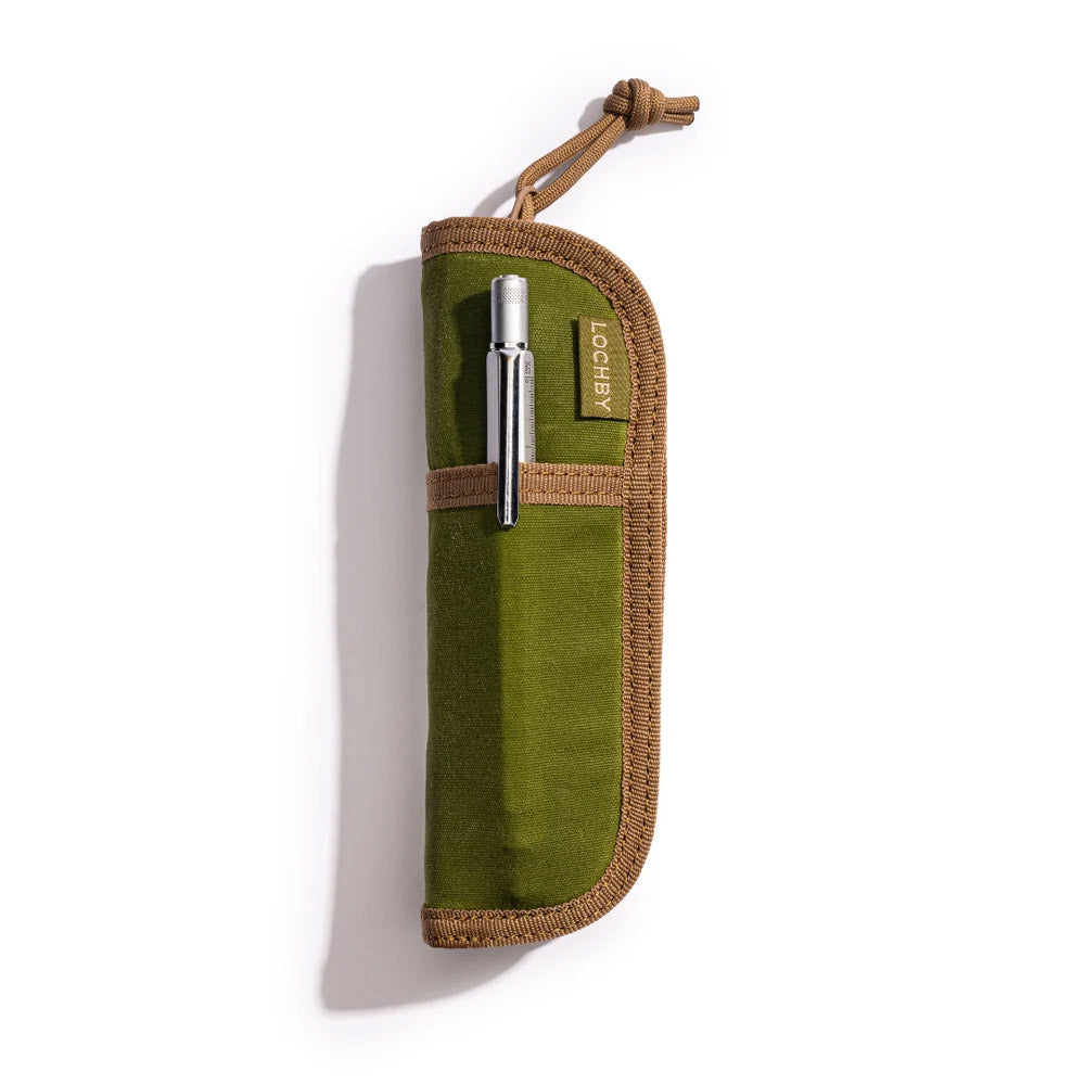 Lochby Duo Pen Pouch - Olive
