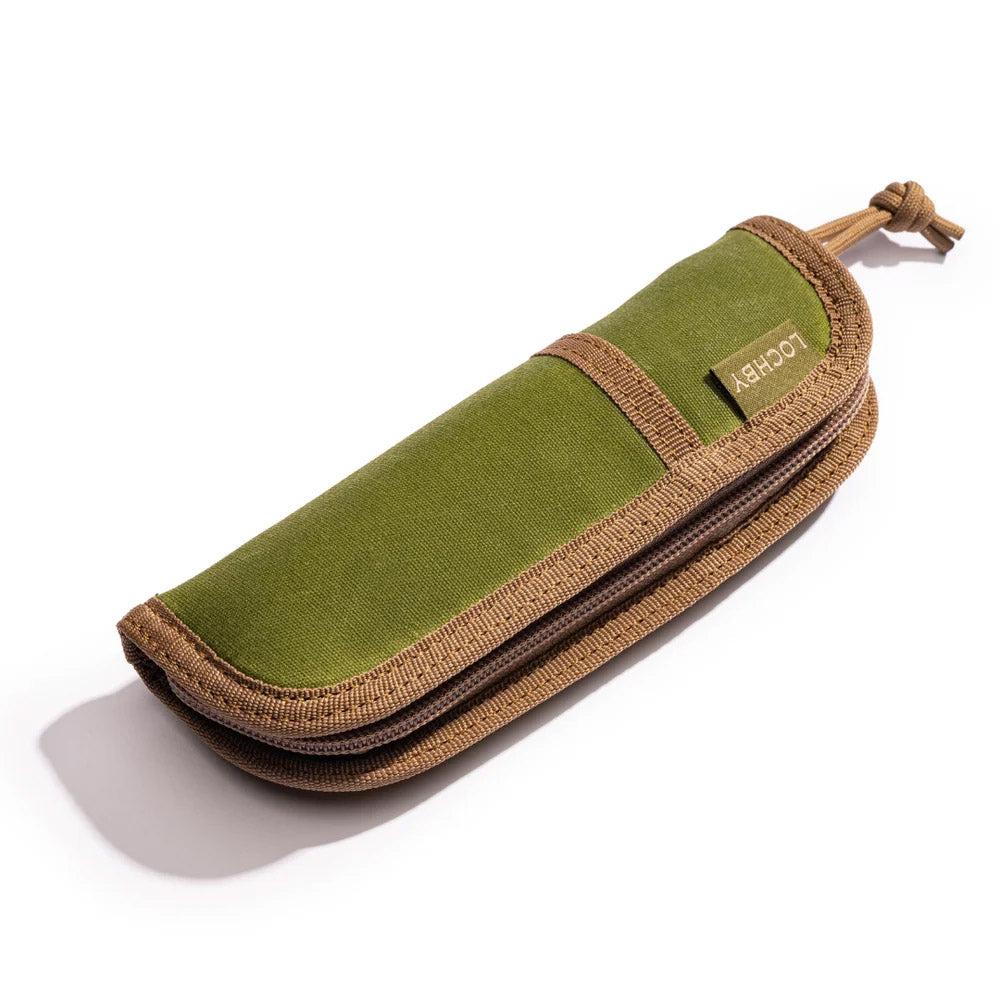Lochby Duo Pen Pouch - Olive