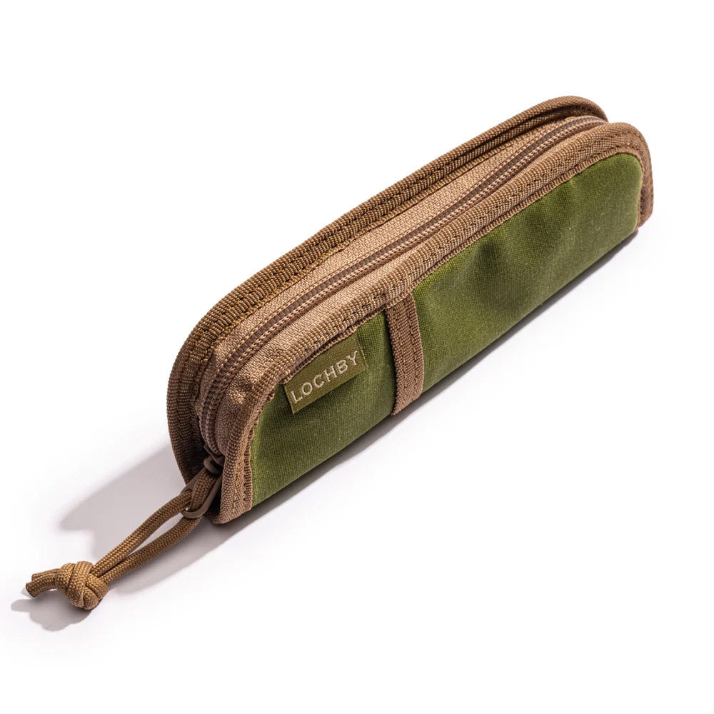 Lochby Duo Pen Pouch - Olive