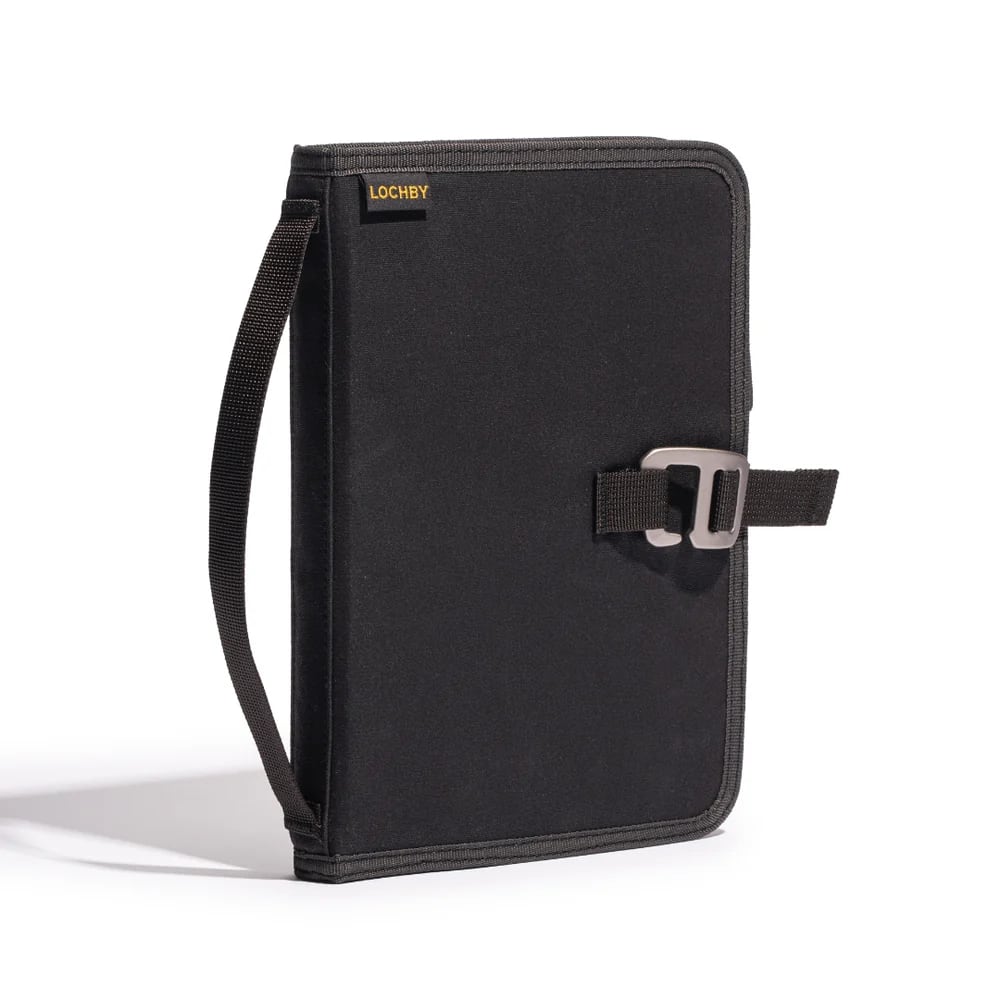 Lochby Field Binder A5 - Bumblebee - Voorkant schuin genomen