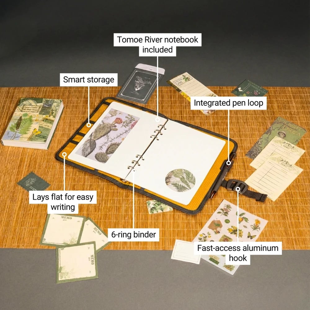 Lochby Field Binder A5 - Bumblebee - Belangrijkste eigenschappen