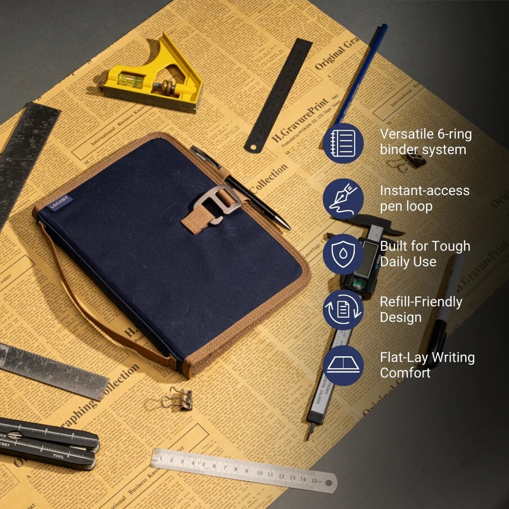 Lochby Field Binder A5 - Nautical - Eigenschappen