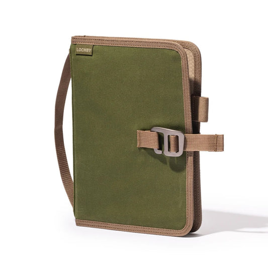 Lochby Field Binder A5 - Olive - Voorkant