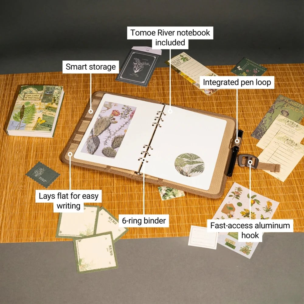 Lochby Field Binder A5 - Olive - Eigenschappen