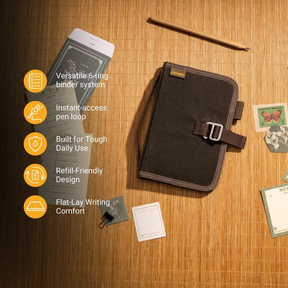 Lochby Field Binder A6 - Brown - Eigenschappen