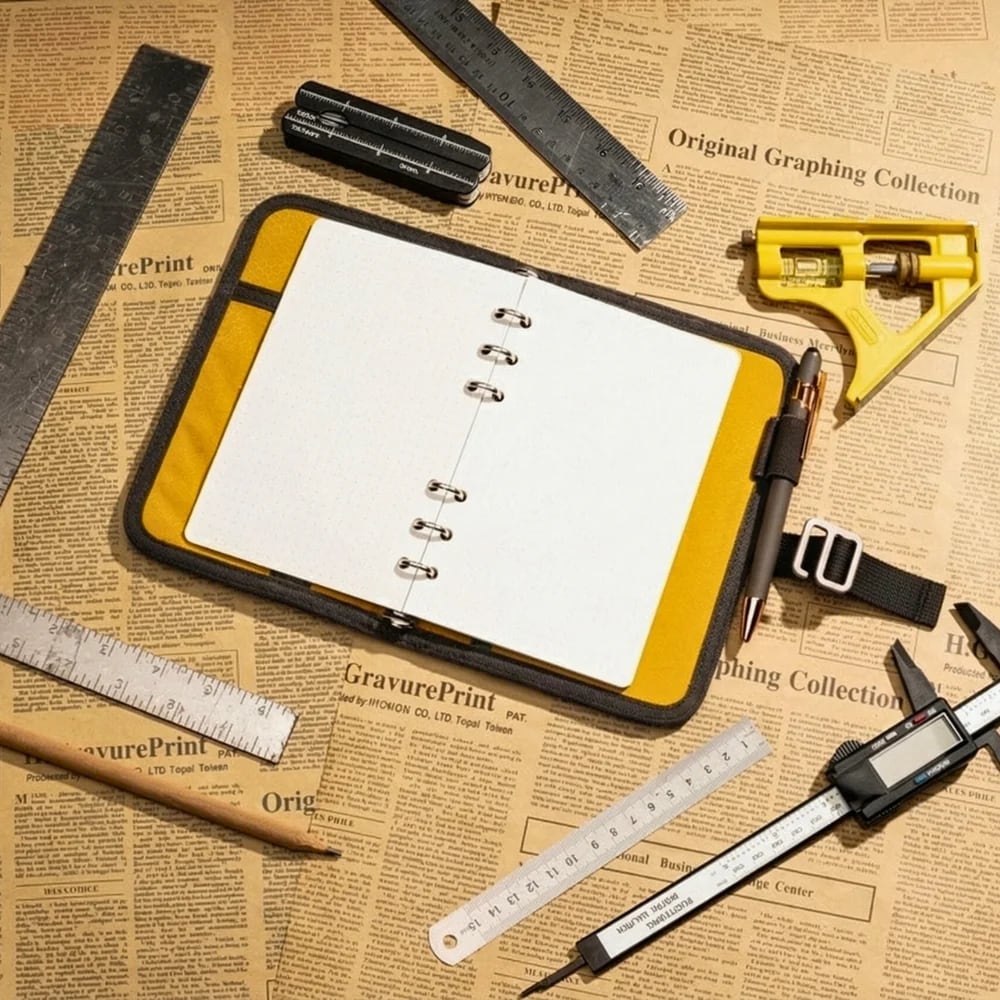 Lochby Field Binder A6 - Bumblebee - Sfeerfoto